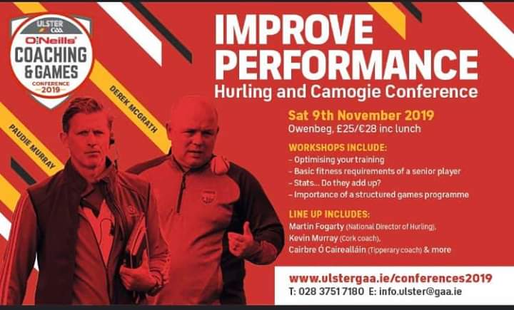 Ulster GAA coaching and games development conference