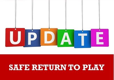 Update on return to play